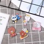 New Design Cartoon Acrylic Rubber Magnet Art Paper Printed Fridge Magnet for Sale