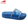 Chancletas summer ladies clear PU upper slippers women slide sandals