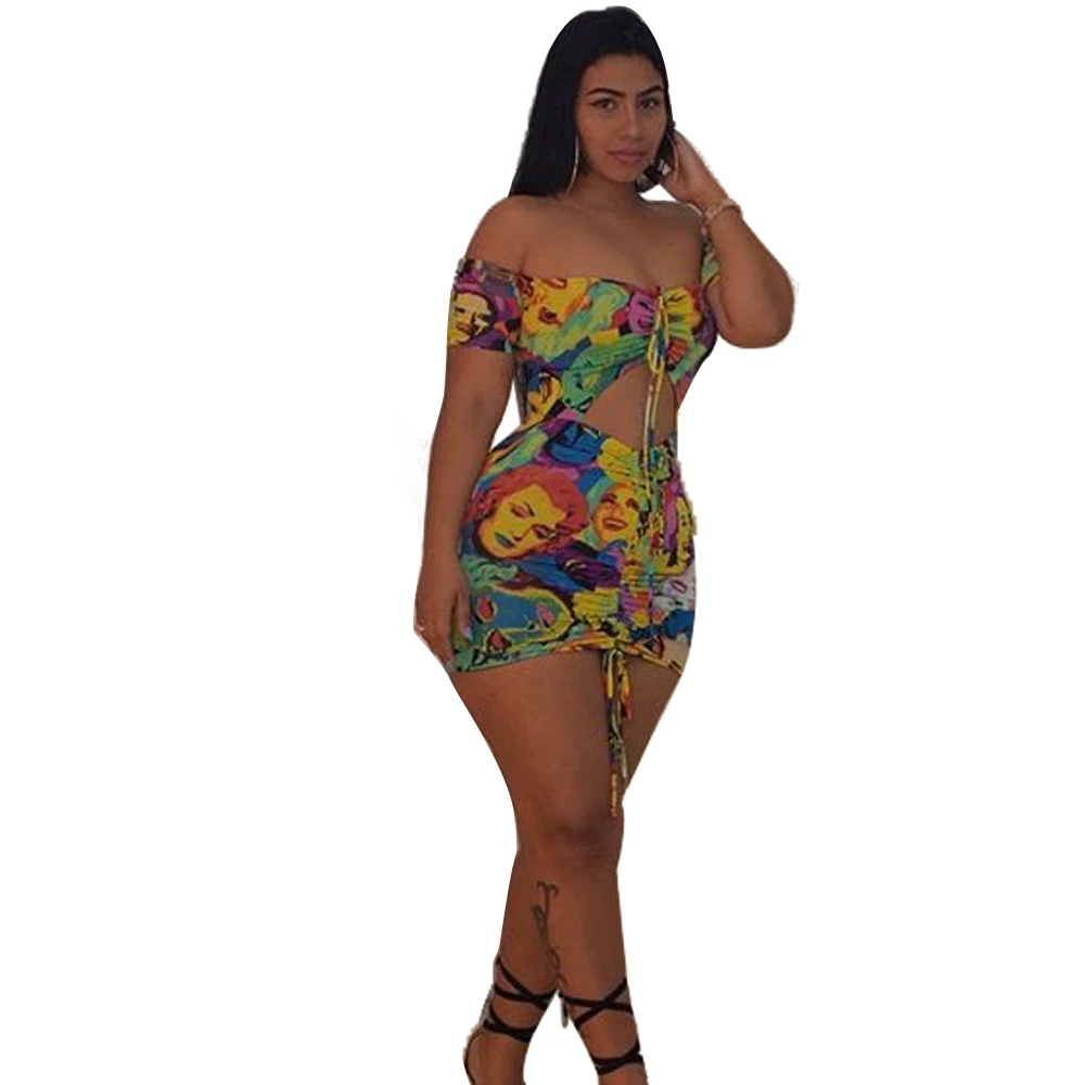 Amazon hot sale Sexy hollow off the shoulder women mini dress sexy night club dress with low price
Amazon hot sale Sexy hollow off the shoulder women mini dress sexy night club dress with low price