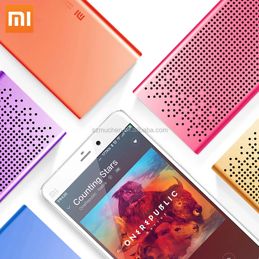 2017 New Original Xiaomi Mi Bluetooth Speaker Portable Wireless Mini Square Box Bluetooth 4.0 Speaker for IPhone and Android, Red;blue;gold 
2017 New Original Xiaomi Mi Bluetooth Speaker Portable Wireless Mini Square Box Bluetooth 4.0 Speaker for IPhone and Android, Red;blue;gold