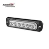 3w 6 LEDs Ultra Thin Used Emergency Vehicle Lights 24vcree LED Strobe Flashlight Head