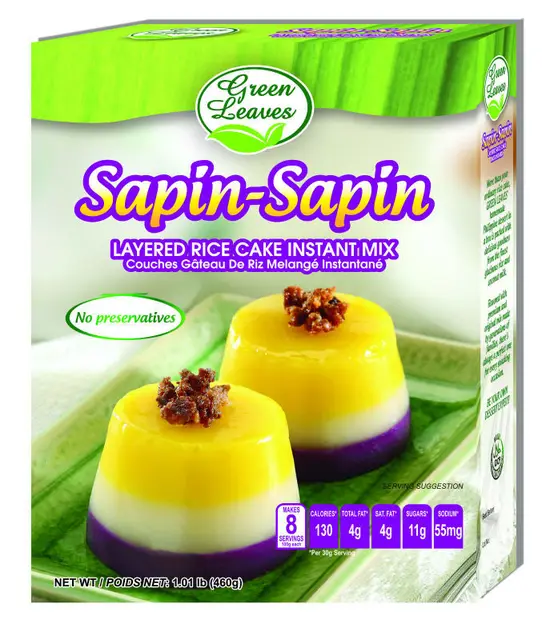 sapin-sapin (layered rice cake instant mix)