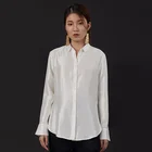 OEM Service Long Sleeve Women's Dress Shirt Women's Long Sleeve Shirt