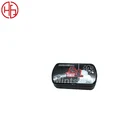 Custom Personalized Rectangular Empty Mint Candy Tin Box with Sliding Lid