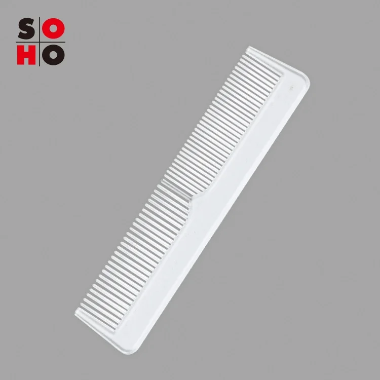 Plastic hotel hair comb 
Plastic hotel hair comb