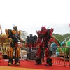 Earn money model robot led robot coat apply to amusement parks,cultural & tourism towns, shopping mall