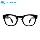 Mazzucchelli Acetate Latest Round CE FDA Italian Style Comotec Hinge French Optical Frame