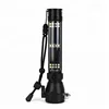 9 in 1 USB rechargeable led flashlight with safety hammer professional emergency lighting solar power led torch light for rescue