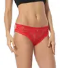 2019 Women's Mature Sexy Red Thongs G String Transparent Cotton Ladies Girl Panties Underwear