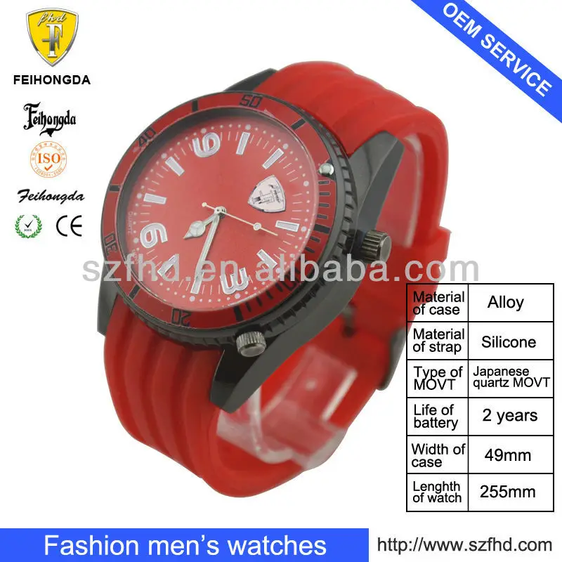 Golf watch with certificate of invention patent