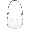 Wholesale Borosilicate Home Goods Decorative Bell Shape Round Glass Vase