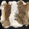 Raw rabbit fur skin and rabbit skins for clothing