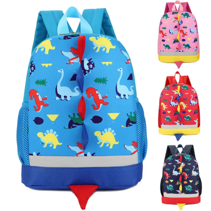 Factory direct children school bag nylon cartoon dinosaur kindergarten backpack, Picture
Factory direct children school bag nylon cartoon dinosaur kindergarten backpack, Picture