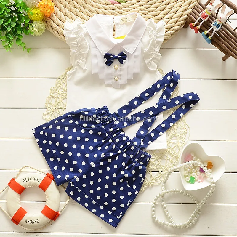2015 nova moda crianças roupas de bebê menina conjunto de ...