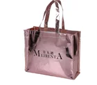 wholesale cheap reusable metallic non woven printed shopping bags