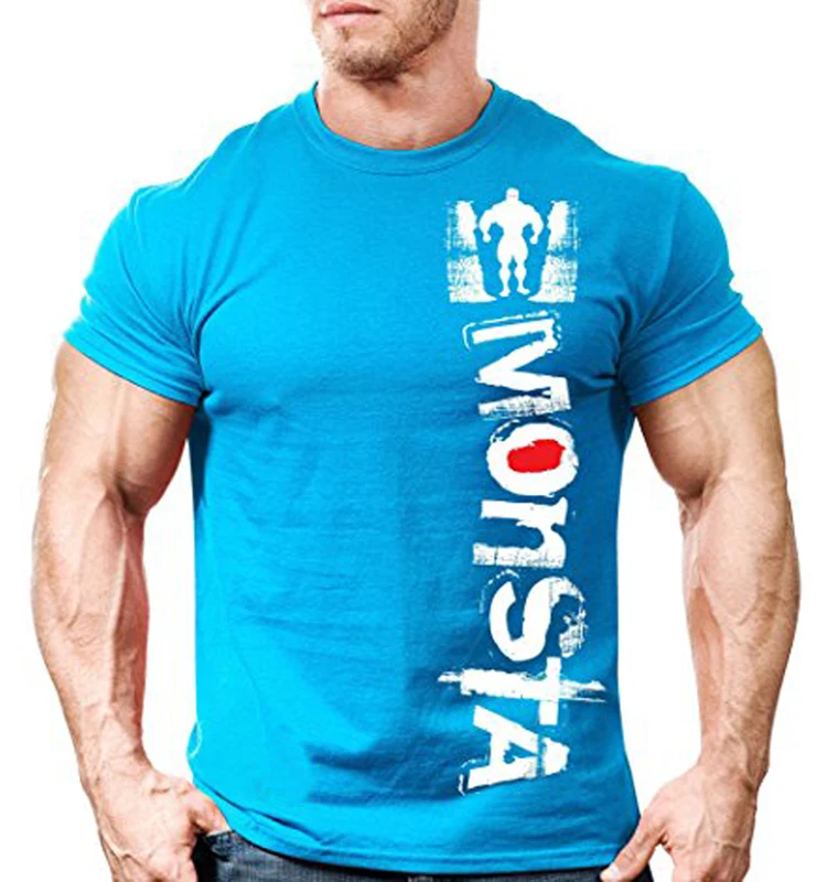 Bodybuilding Ftness Men's Gym Tshirts