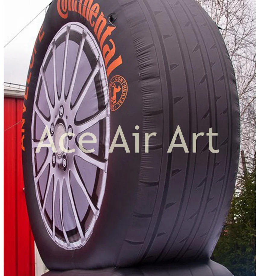 Gaint advertising tire model inflatables for decoration made in China