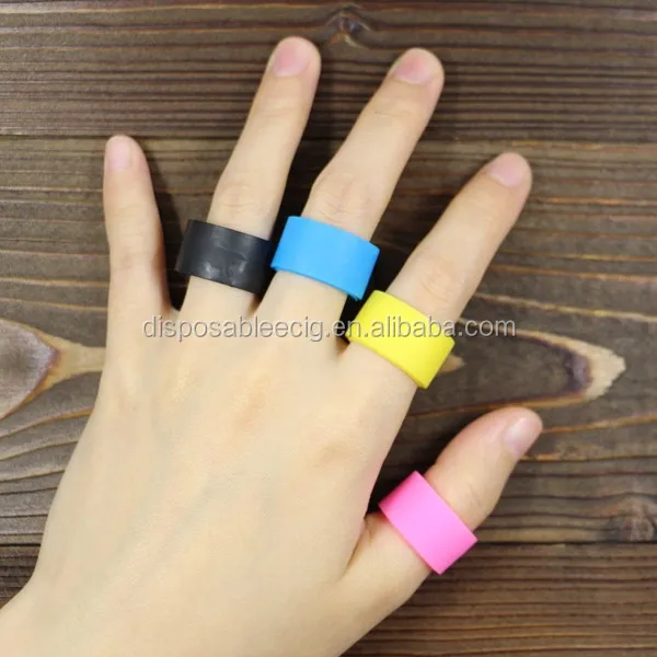 high performance custom stretched finger rings silicone finger band