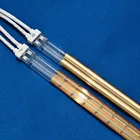 Electric heating infrared lamp element with reflectors