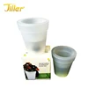 Hot selling outdoor solar led decorative flower pot light with low price