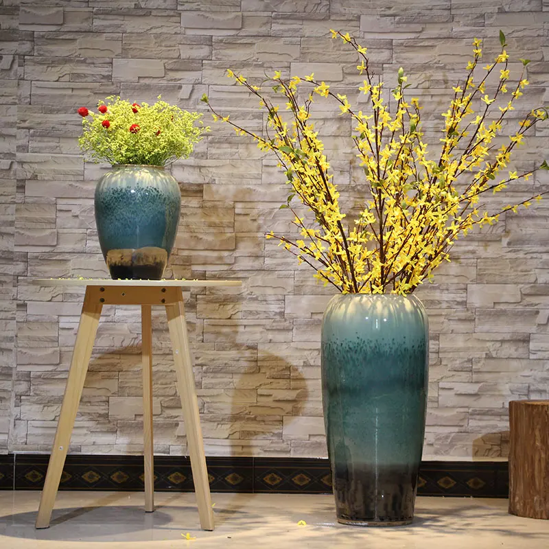 vases for home decor luxury blue ceramic vase funiture and home decor