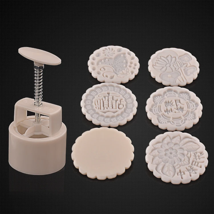 hot sell new style 125g ABS New Creative 1+6 Beautiful Fondant Mooncake Mold Set, White
hot sell new style 125g ABS New Creative 1+6 Beautiful Fondant Mooncake Mold Set, White