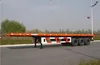 Hot selling tri axle 20ft 40ft skeleton container chasis semi trailer / container trailer for sale