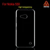 For Nokia 550 PC blank transparent case Phone Case For Microsoft for Nokia Lumia 550 Back Cover case