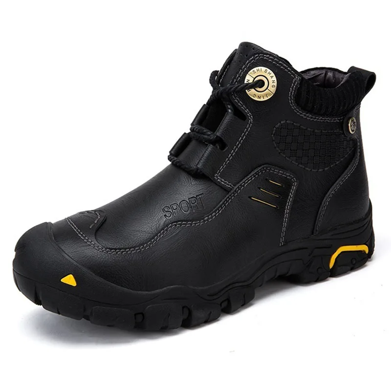 Men's Winter Genuine Leather Boots Vintage cattlehide Boots Cowboy Warm Outdoor Cowhide Handmade Hiking leather Shoes
Men's Winter Genuine Leather Boots Vintage cattlehide Boots Cowboy Warm Outdoor Cowhide Handmade Hiking leather Shoes