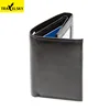 Travelsky 13631 3-folding rfid genuine leather wallets for men
