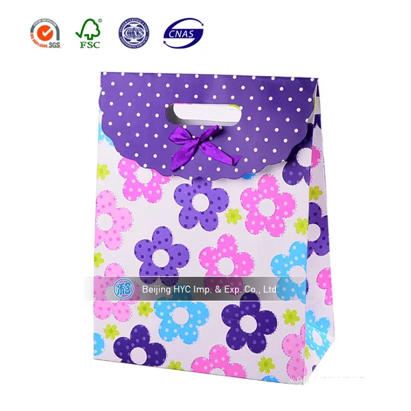 bright color paper bag-source quality bright