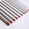 WT20 2.4mm tig welding tungsten electrode rods with high quality