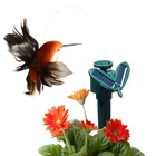 Solar Fluttering hummingbird garden stake for garden decor