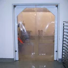 automatic operation pvc swing door for isolation and industrial