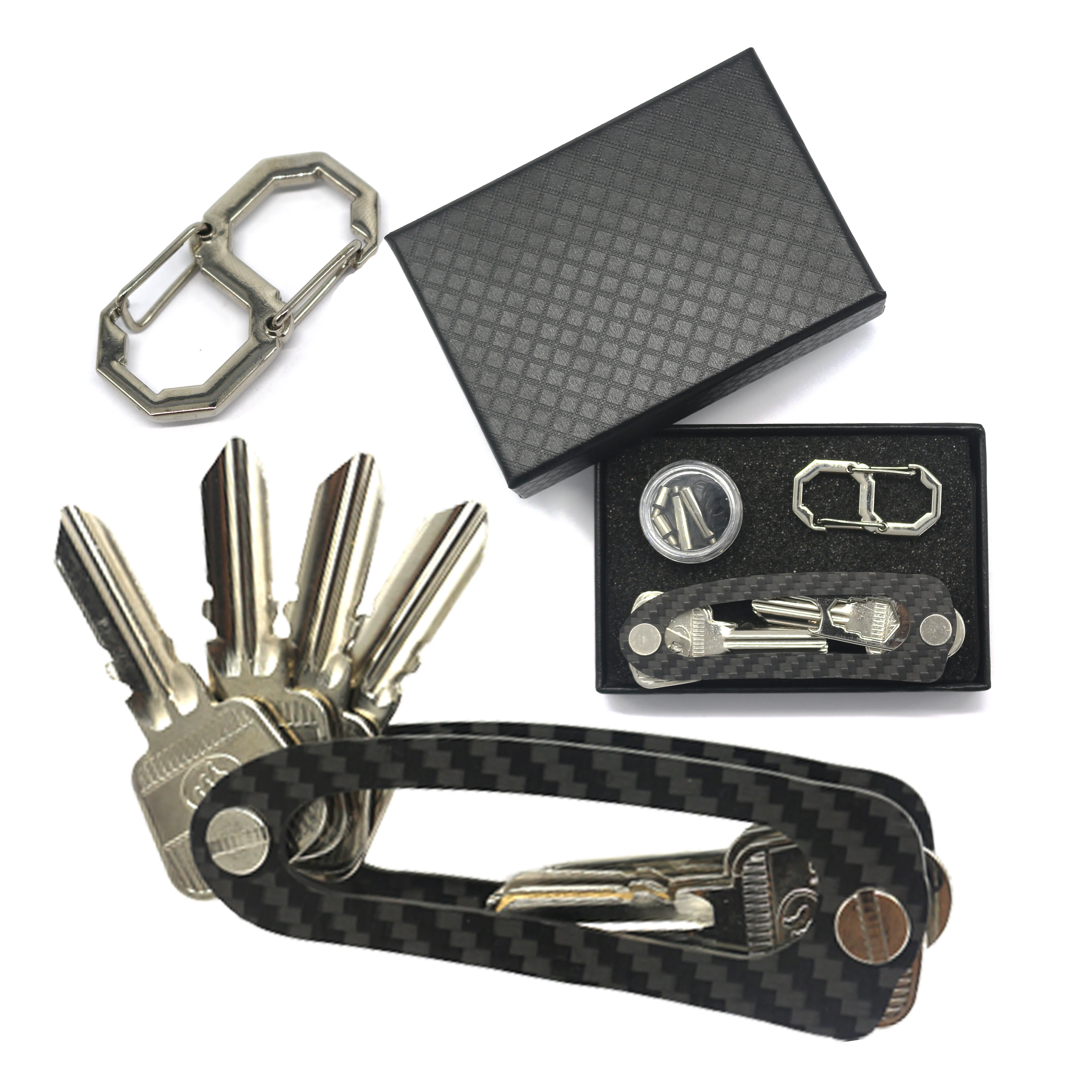 Fancy Personalized Custom Fashion LOGO Compact Carbon Fiber Key Holder Wall Smart Car Key Organizer
Fancy Personalized Custom Fashion LOGO Compact Carbon Fiber Key Holder Wall Smart Car Key Organizer