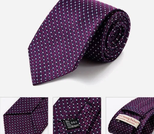 Custom Woven Print Silk Tie