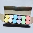 School Chalk Chalks Coloured 12PCS Packing School Blackboard White Color Chalk