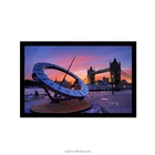 77inch 16:9 OEM/ODM fixed frame projector screens home theater projection screen