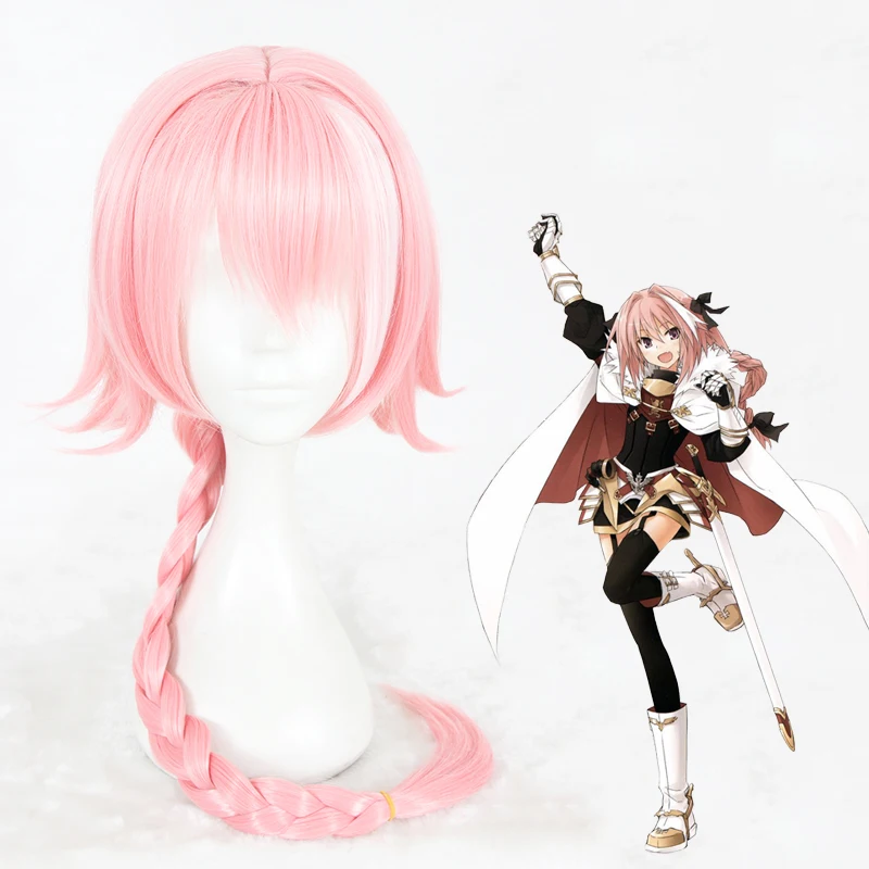 Wholesale Long Pink Wig Cosplay 80cm Fate/Apocrypha Astolfo Wig Synthetic Heat Resistant Anime Cosplay Hair Wigs
Wholesale Long Pink Wig Cosplay 80cm Fate/Apocrypha Astolfo Wig Synthetic Heat Resistant Anime Cosplay Hair Wigs