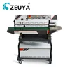 semi-automatic continuous band sealing band heat sealing machine with date embossing