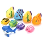 Wholesale Squirt water sea fish bath toy for children
