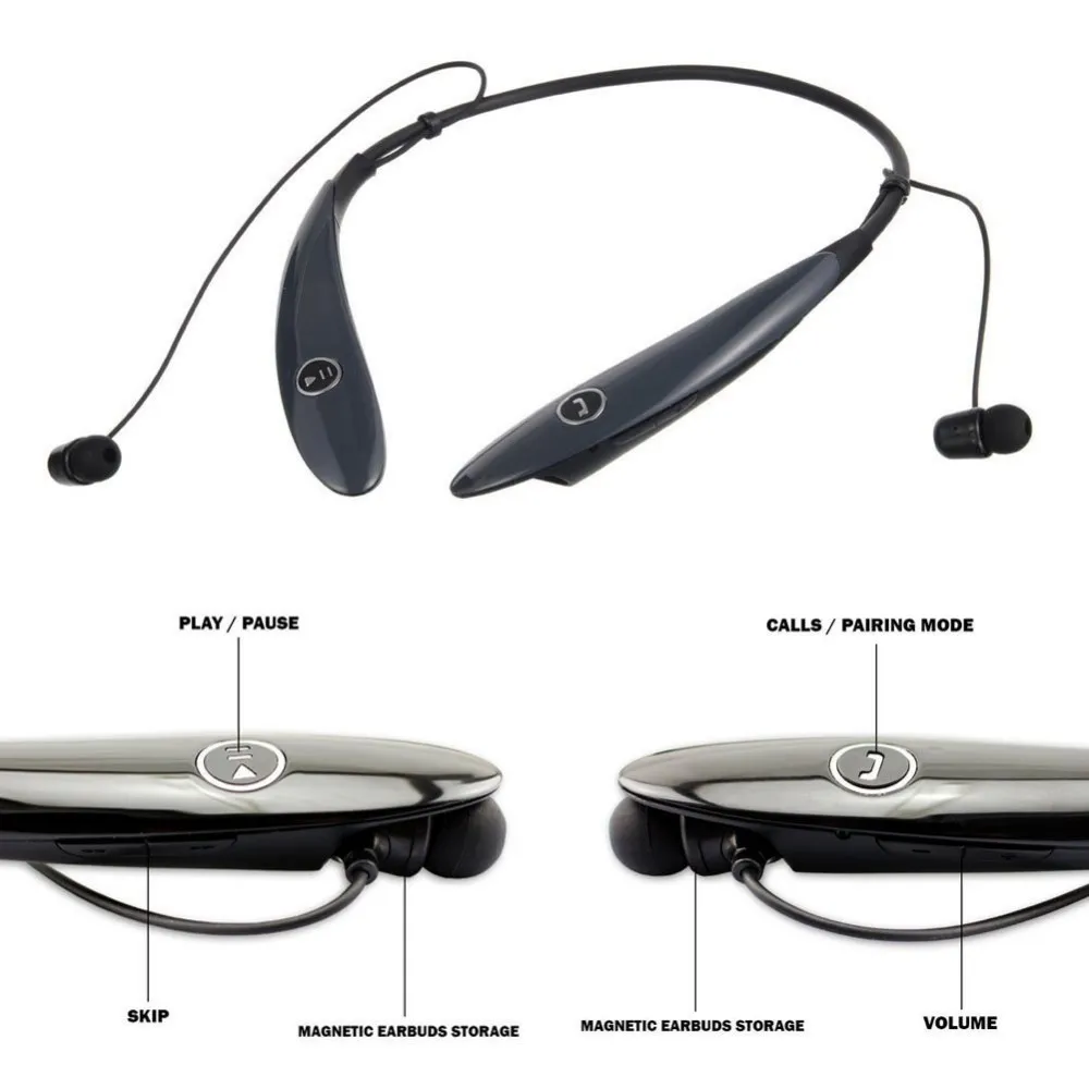 Best Noise Reduction Wireless Colorful Sport Bluetooth Earphone For iphone6 Headphone - ANKUX.COM
