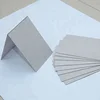 Recycled uncoated kraft grey back duplex card paper board for package boxes