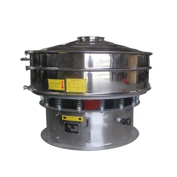 China rotary vibrating screen/circular fine powder vibratory sifter sieve machine