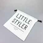 High Quality Luxury Cotton Shoe Dust Bag with custom logo