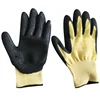 Aramid safety gloves nitrile pvc dot industrial anti-cut glove work