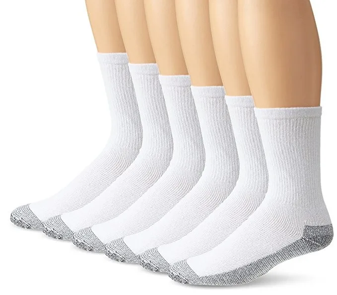 White cotton socks