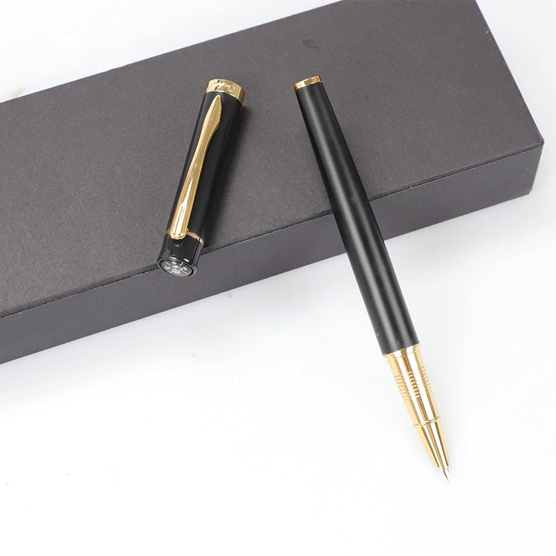 China school stationery students calligraphy pen silm tip 0.5mm fountain pen, Shiny black and matt black
China school stationery students calligraphy pen silm tip 0.5mm fountain pen, Shiny black and matt black
