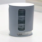 Pill Organizer Box with Snap Lids Pill Organizer 7 Day Travel Large Pill Reminder 21 Compartments