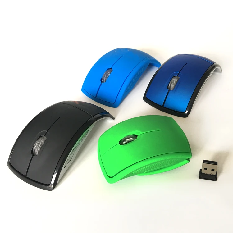 Gift promotional ARC Wireless Mouse with customer logo folding style